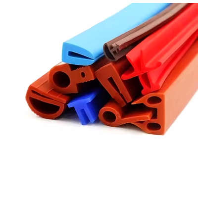 custom extruded silicone profiles