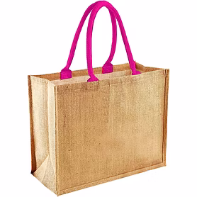 Jute shopping bag