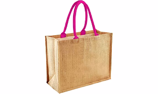 Jute shopping bag