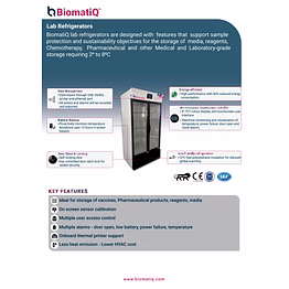 biomatiq lab refrigerators
