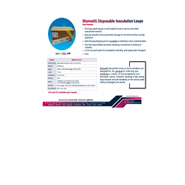biomatiq disposable inoculation loops