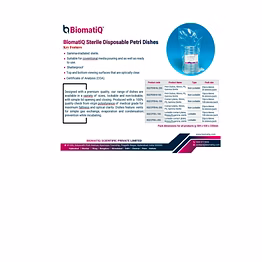 biomatiq petri dishes