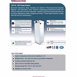 deep freezer 350 litre -touchscreen