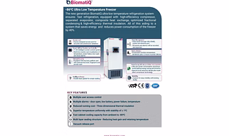 Ultra-low temperature Freezer 858 Litre- Touchscreen