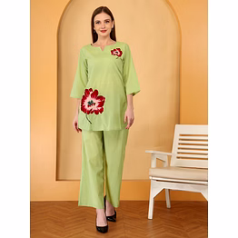 pista summer wear co-ord set for women