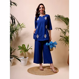 blue co-ord set