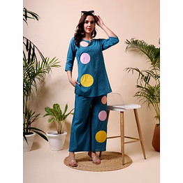 patch work co-ord set