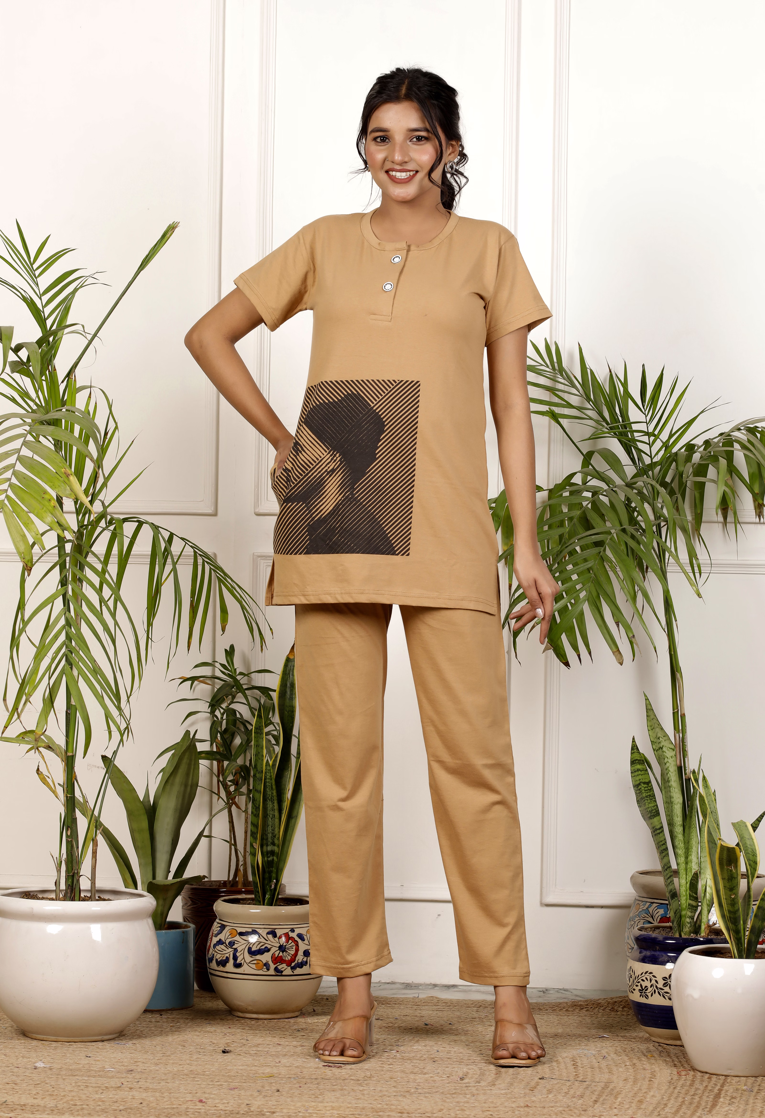 printed night wear