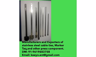 Stainless steel cable ties