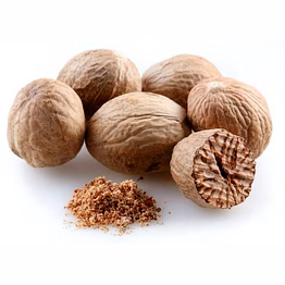 nutmeg whole and powder