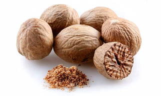Nutmeg Whole and Powder