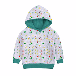 kid's printed hoodie