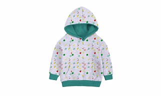 Kid's Printed Hoodie