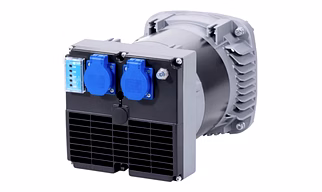 8 Kva Single Phase Alternator Nsm/Amer Italy-50Hz 3000 Rpm, For Petrol Engines