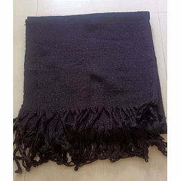 maharashtra handmade woolen blanket (bal lokar ghongadi)-black