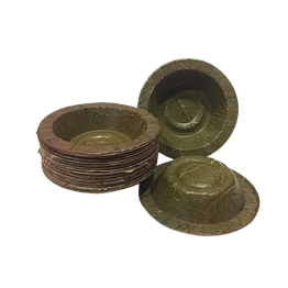 siali 3.5" real green leaf bowl