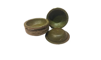 4.5" Real Green Leaf Bowl