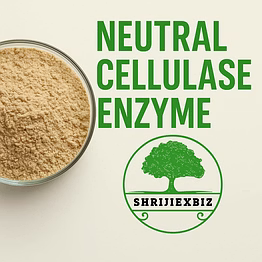 shriji exbiz pvt ltd neutral cellulase enzyme (powder & liquid)