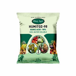 okay agri potassium humate shiny flakes/ humic gold