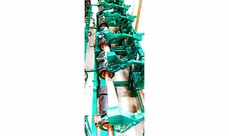 Cone winding machine