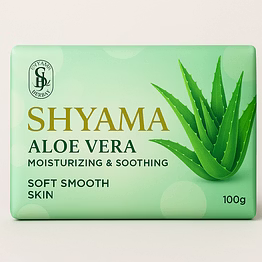 shyama beauty luxury aloe vera soap