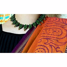 unique handmade terracotta jewellery