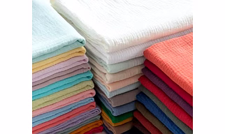 COTTON MUSLIN/ DOUBLE GAUZE FABRICS