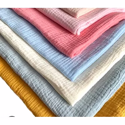COTTON MUSLIN/ DOUBLE GAUZE FABRICS-1