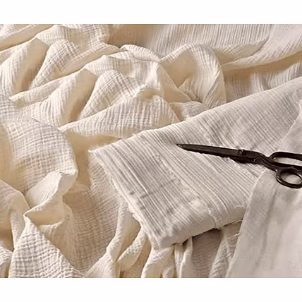 COTTON MUSLIN/ DOUBLE GAUZE FABRICS-3
