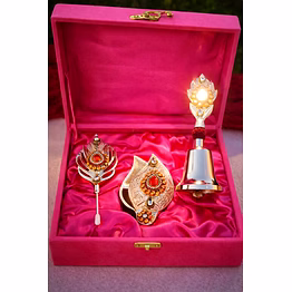trinity puja gift set