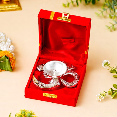 divine om deepam set