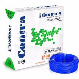 contra-4 single core fr-lf wire 4 sqmm 90 meter