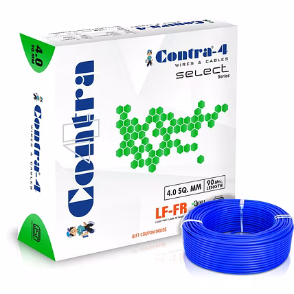 Contra-4 single core FR-LF wire 4 sqmm 90 meter-C4WSS32