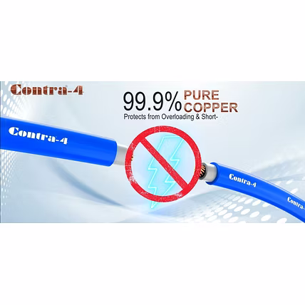 Contra-4 Single Core LF-FR PVC 6 sq/mm 90 m Wire-1
