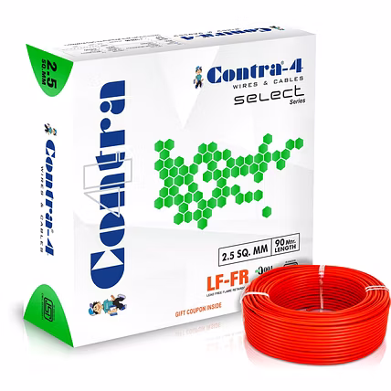 Contra-4 Single Core LF-FR PVC 2.5 sq/mm 90 meter Wire-2