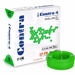 contra-4 single core fr-lf wire 0.75 sqmm 90 mtr