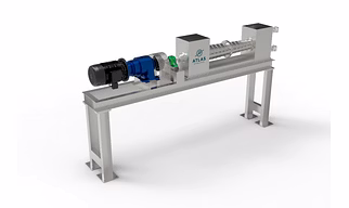 Paper Pulp Dewatering Screw Press