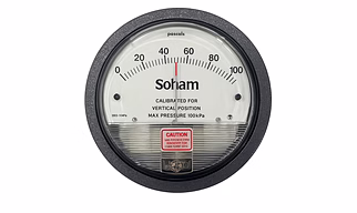 Analog Magnahelic Gauge