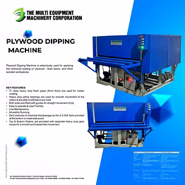 mmc plywood dipping machine