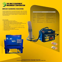mmc brush sanding machine