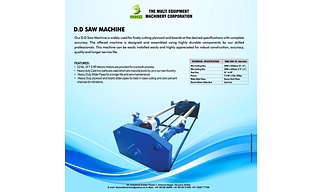 D.D Saw Machine