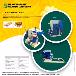 mmc rip saw machine