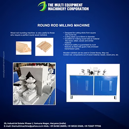 mmc round rod milling machine