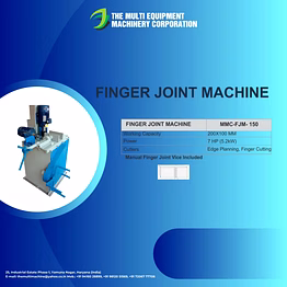 mmc finger joint machine