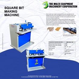 mmc square bit making machine