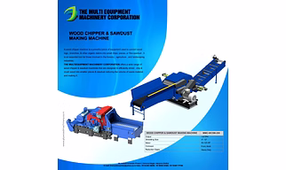 Wood Chipper & Sawdust Making Machine