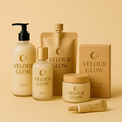 velour glow combo set for skin care