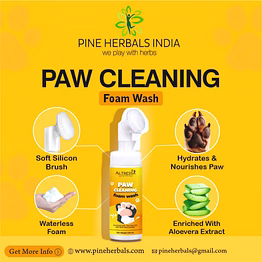 altressa paw cleaning foam wash