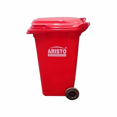 aristo dustbin 120 ltr with wheel