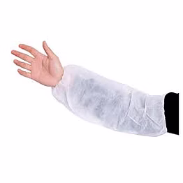 disposable non-woven sleeve covers.
